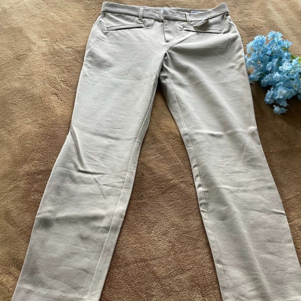 Gap (Factory) Signature Skinny Ankle Pant- Khaki